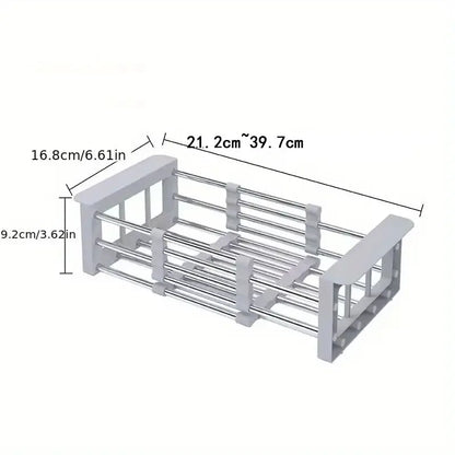 Escurridor de platos ajustable